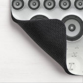 Reihen der Lautsprecher (digital) Mousepad (Ecke)