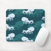 Reihen des Kraken-Musters Mousepad (Mit Mouse)
