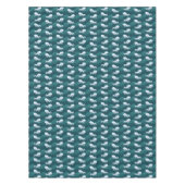 Reihen des Kraken-Musters Tischdecke (Vorderseite)