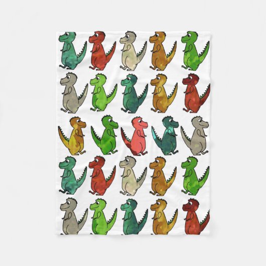 Reihen T-Rex Fleece Blanket (Vorderseite)