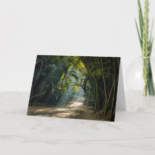 Reihen von Bamboo Karte