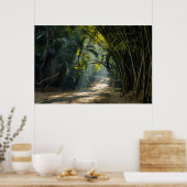 Reihen von Bamboo Poster (Küche)