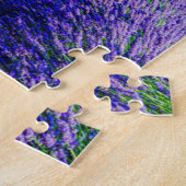 Reihen von Lavender, Provence, Frankreich Puzzle (Seite)