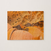 Reihen von Töpferware Tonwaren in Nizwa, Oman Puzzle (Horizontal)