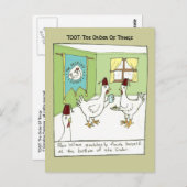 Reihenfolge absuchen postkarte (Vorne/Hinten)