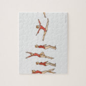 Reihenfolge der Abbildungen mit weiblicher Turneri Puzzle (Vertikal)