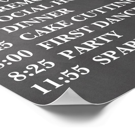 Reihenfolge der Ereignisse bei den Kopfleuchten Poster (Ecke)