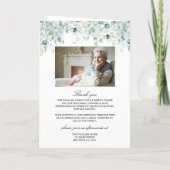 Reihenfolge der Eukalyptus-Blätter | Memorial Programm (Rückseite)