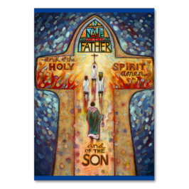 Reihenfolge der Gottesdienstkarte Tischnummer