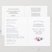 Reihenfolge der Hochzeitprogramme (Vorne/Hinten)