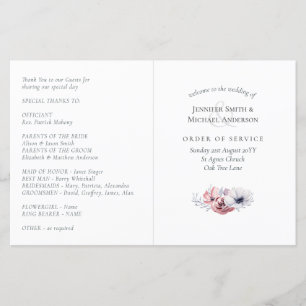 Reihenfolge der Hochzeitprogramme