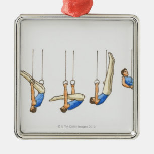 Reihenfolge der Illustrationen, die männlichen Silbernes Ornament