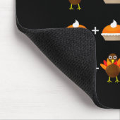 Reihenfolge der Operationen Thanksgiving Quiz Lust Mousepad (Ecke)