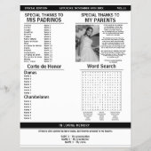 Reihenfolge der Veranstaltungen in der Zeitung 15 Flyer (Hinten)