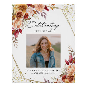 Reihenfolge des Fotos des Herbstbeerprogramms Poster