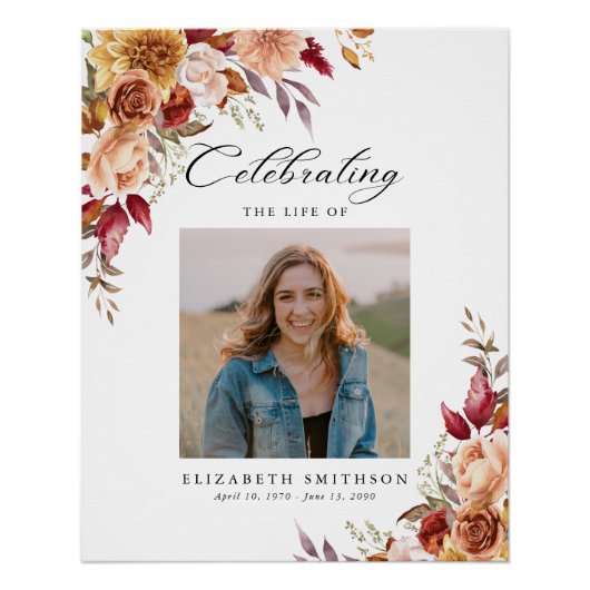 Reihenfolge des Fotos des Herbstbeerprogramms Poster (Vorderseite)