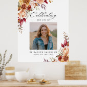 Reihenfolge des Fotos des Herbstbeerprogramms Poster (Küche)