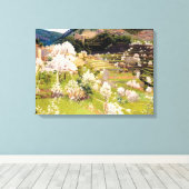 Reihengarten auf Mallorca (von Santiago Rusiñol) Leinwanddruck (Insitu (Holzboden))