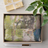 Reihengarten auf Mallorca (von Santiago Rusiñol) Seidenpapier (Geschenk)