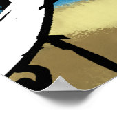 Reiher am Meer Poster (Ecke)
