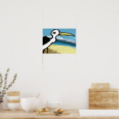 Reiher am Meer Poster (Küche)