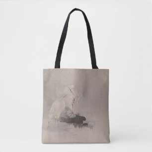 Reiher am Wasser von Watanabe Seitei Tasche
