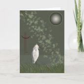 Reiher auch karte (Vorderseite)