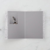 Reiher, der den Sturm gegenüberstellt Karte (Innenseite)