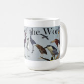 Reiher der WeltTasse Kaffeetasse (VorderseiteRechts)