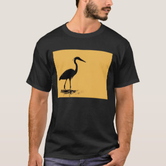 Reiher - erwachsene Dunkelheit T-Shirt
