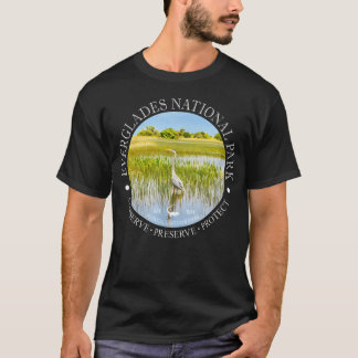 Reiher Everglades Nationalpark T-Shirt
