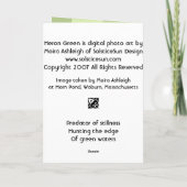 Reiher-Grün Karte (Rückseite)