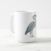 Reiher Kaffeetasse (Vorderseite Links)