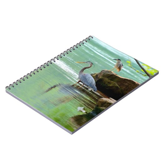 Reiher Notizblock (Linke Seite)