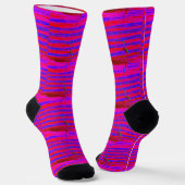 Reiher Rosa/Blau Thunder_Cove Socken (Gewinkelt)