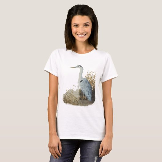 Reiher T-Shirt (Vorne ganz)