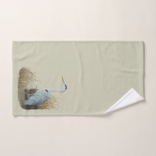 Reiher-Tuch-Set Badhandtuch Set (Handtuch)
