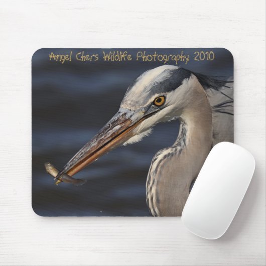 Reiher und Minnow durch Engel Cher, Engel Chers Mousepad (Mit Mouse)