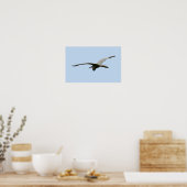 Reiher-Vogel-Flugposter Poster (Küche)
