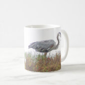 Reiher-Vogel-Tier-Tier-Sumpfgebiete Kaffeetasse (VorderseiteRechts)
