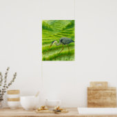 Reiherjagd Poster (Küche)
