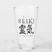 Reiki 霊 気 glas (Rückseite)