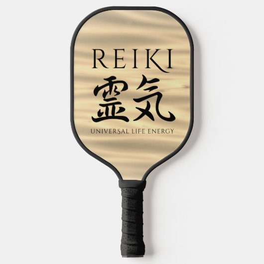 Reiki 霊 気 pickleball schläger (Vorderseite)