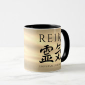 Reiki 霊 気 tasse (VorderseiteRechts)