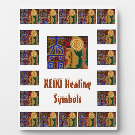 REIKI 8x10 Fotoplatte (Vorderseite)