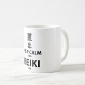 Reiki auf Tasse! Kaffeetasse (VorderseiteRechts)