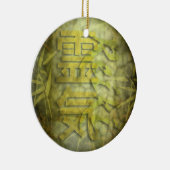 REIKI/Bambusdesign Keramikornament (Rechts)