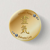 Reiki bendice tu hogar button (Vorderseite)