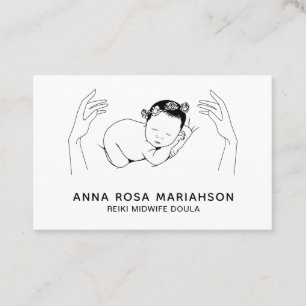 *~* Reiki Birthing . Hebamme Doula Birth Coach Visitenkarte