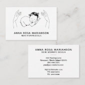 ** Reiki Birthing . Midfrau Doula Birth Coach Visitenkarte (Vorne/Hinten)